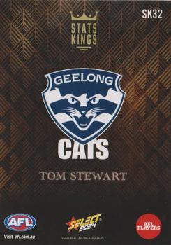 2024 Select AFL Footy Stars - Stats Kings #SK32 Tom Stewart Back